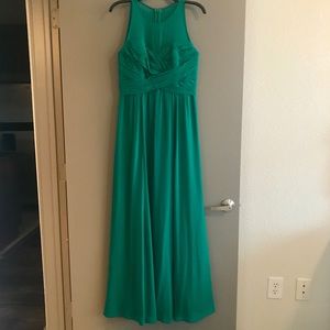 Emerald Green Evening Gown